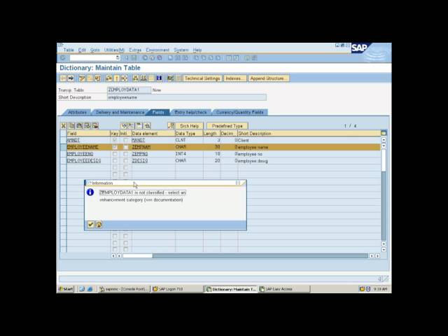 Table maintenance generator,structure creation,include strusture&maintenance view