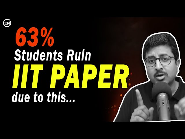 JEE Adv 2025 - Ultimate Paper Attempting Rule | Eduniti | Mohit Sir
