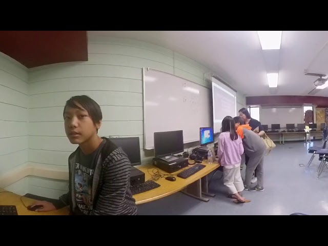 Aaron and his computer class