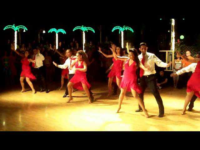 Island Touch Dance Academy's Training Team Perform @ the Salsa Heat Monthly Social