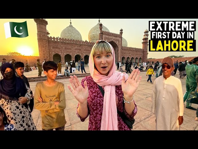 First Impressions of LAHORE, Pakistan  🇵🇰This was INTENSE (safe for women?)