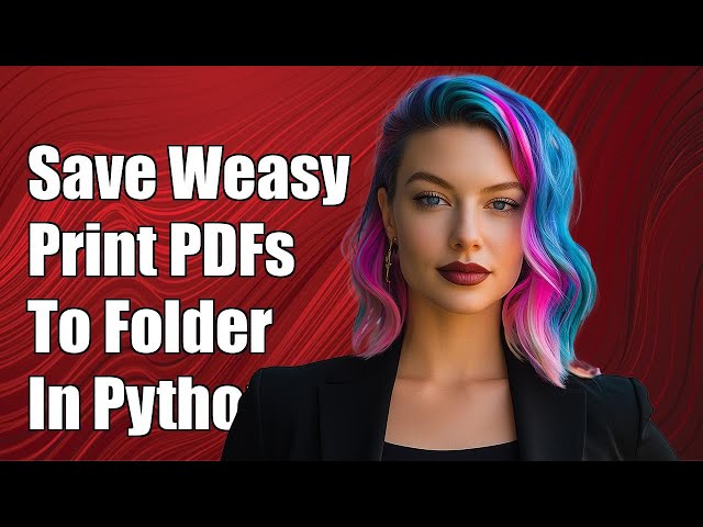 How to Save WeasyPrint PDF Files to a Specified Directory in Python