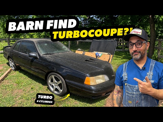 FORGOTTEN 80's Turbo Coupe - Will it RUN and DRIVE After 13 YEARS?!