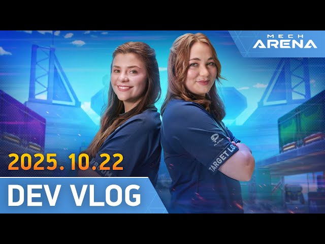 Mech Arena | Dev Vlog #16 | New Mechs, Maps, Weapon, New Dev Vlog host