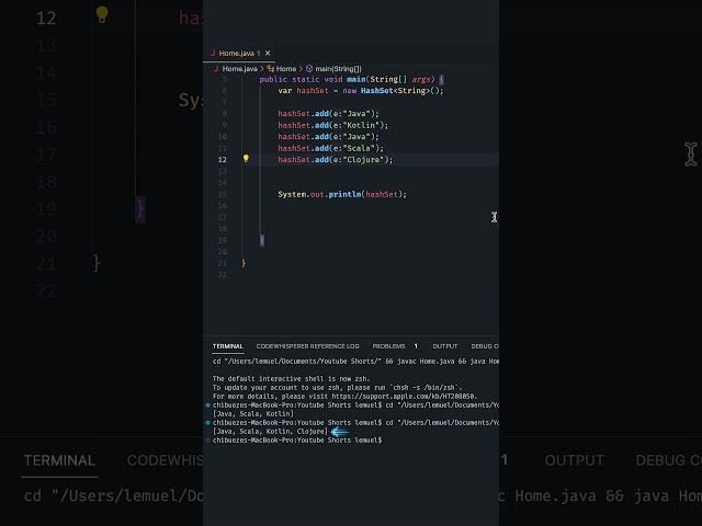 Java HashMap vs HashSet