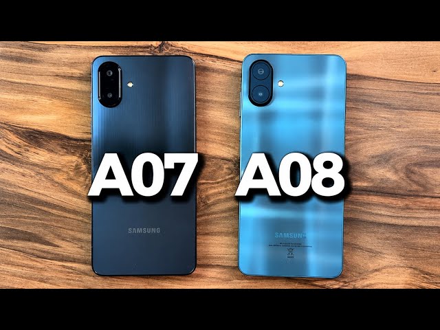 Samsung Galaxy A07 vs Samsung Galaxy A08