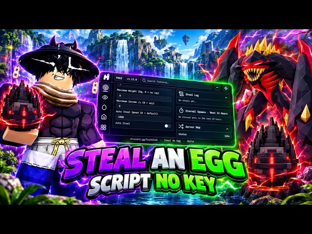 SCRIPT OP ROBAR UN HUEVO MÓVIL Y PC NO KEYLESS ROBLOX | MÓVIL DELTA EXECUTOR🔥