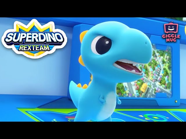 Deano The Baby | Super Dino (14-Minute Cartoon for Kids!)
