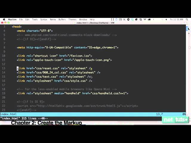 Convert a Warm, Cheerful Web Design to HTML and CSS - Chapter 4