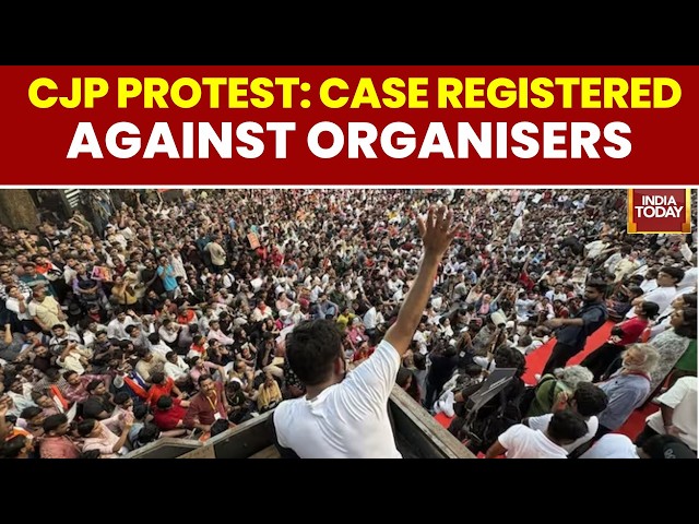 CJP Mumbai Protest: Case Registered Against Organisers | CEC Gyanesh Kumar | SIR Row | Shivaji Park