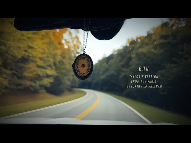 Taylor Swift - Run (Taylor's Version) (From The Vault) (Lyric Video) ft. Ed Sheeran