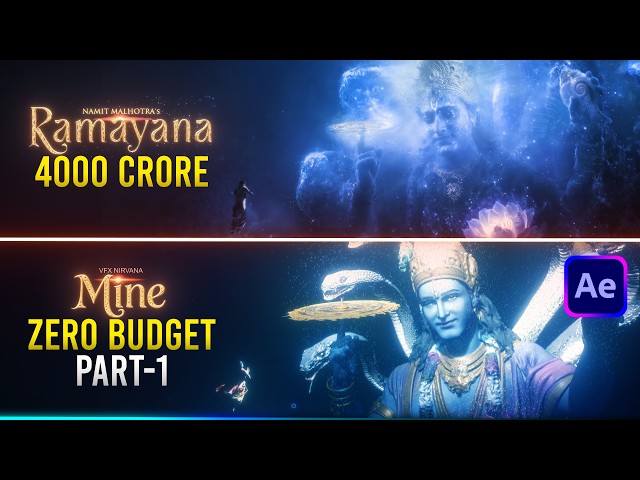 I Recreated RAMAYANA's GOD VFX in After Effects (Zero Budget) - Part 1