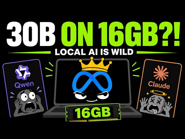 30B AI Model on Just 16GB RAM?! Meta Muse Glimmer Explained