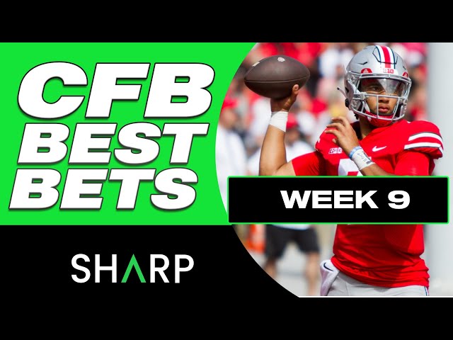 College Football Best Bets & Picks Week 9 | Sharp App