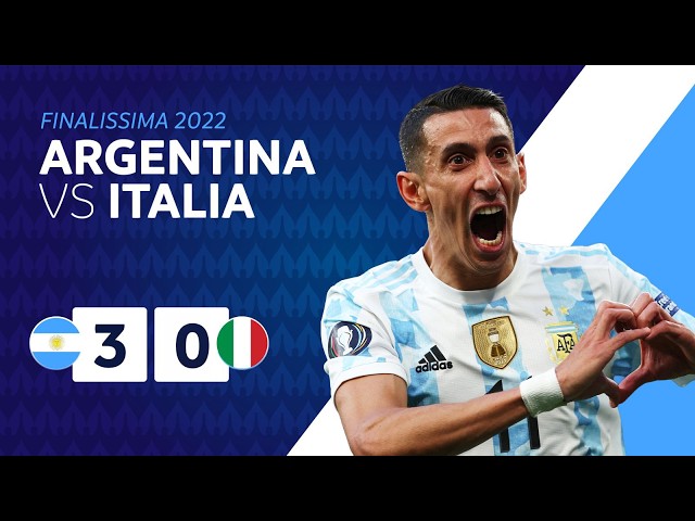 Argentina 3 vs. Italia 0 | Partido completo de la Finalissima 2022
