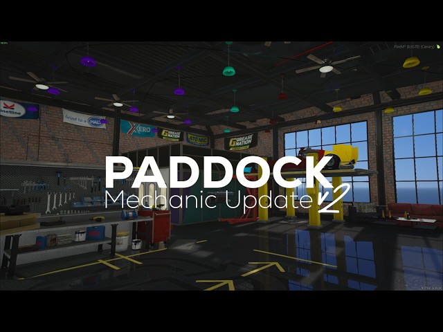 [MLO] Paddock Racing Bar v2 – Mechanic Update | GTA 5, FiveM