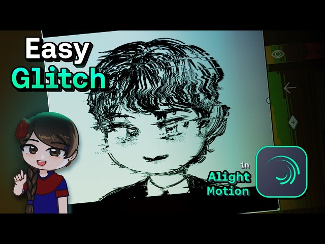 How to make this Easy Glitch for Your Animations in Alight Motion