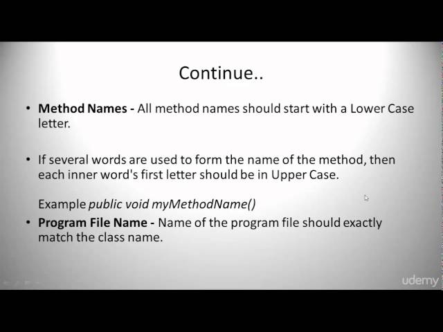 004 Basic Syntax / Java Programming from Zero to Hero The Complete Course 2016