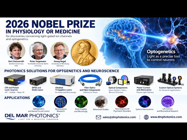 Optogenetics Wins the 2026 Nobel Prize - Light as a Neural Switch