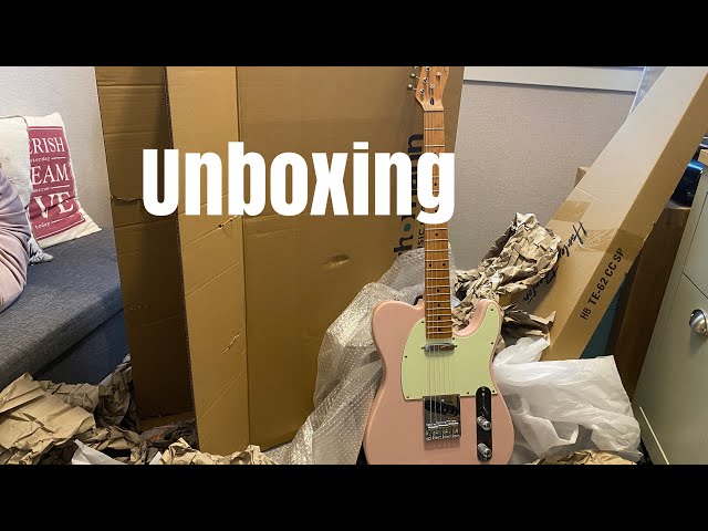 Harley Benton TE 62 SP unboxing