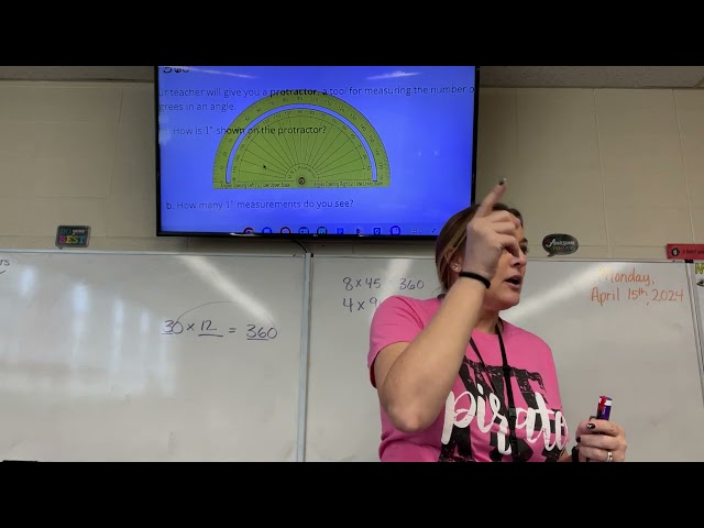 Lesson 7.9 Use a Protractor to Measure Angles