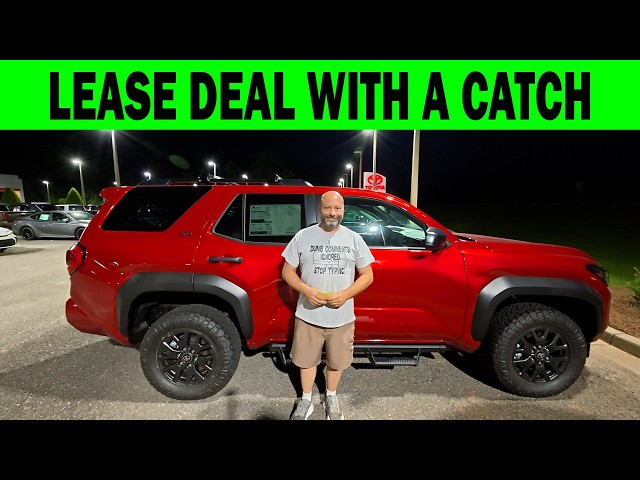 Great Toyota 2026 4 Runner Lease Deal But With A CRAZY Catch?