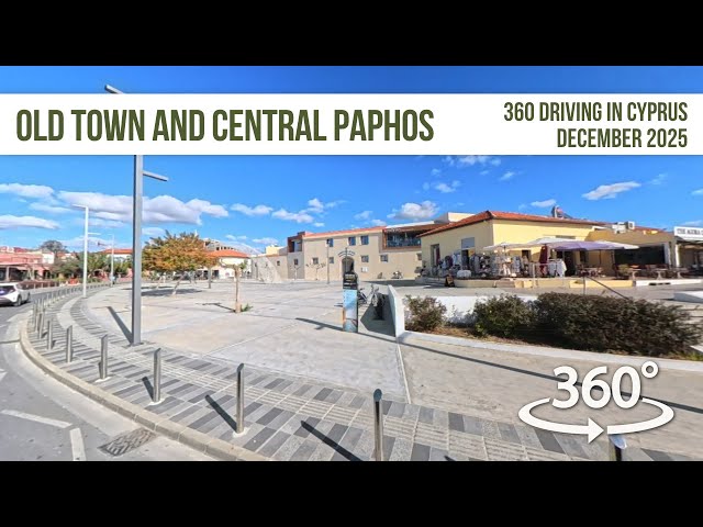 Old Town and Central Paphos in 360!