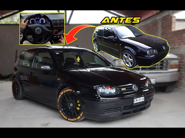 RESTAURACION GOLF GTI MK4 DOS AÑOS DE PROYECTO / MODIFICACIONES PARA GOLF MK4