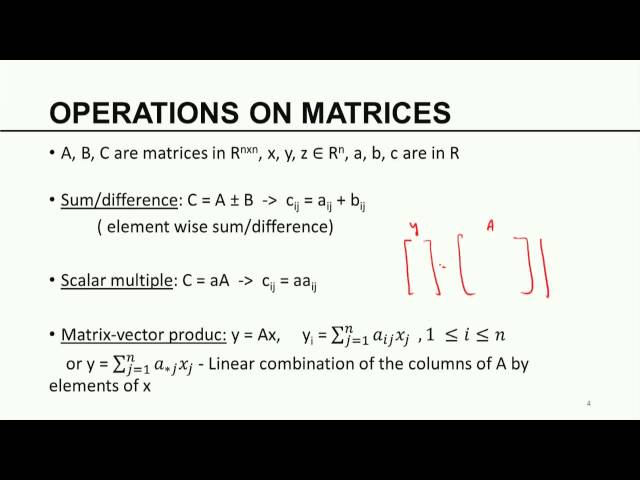 Mod-02 Lec-05 Matrices
