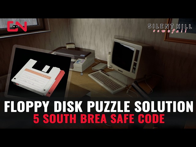 Silent Hill Townfall Floppy Disk Puzzle Solution - 5 South Brae Safe Code & Boltcutters