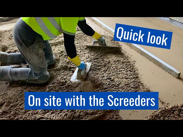 Screed like a pro