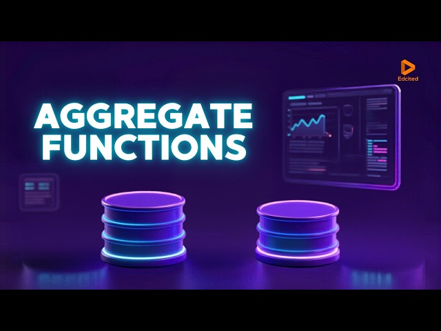 SQL Aggregate Functions Explained Simply (with Practical Examples) 🚀