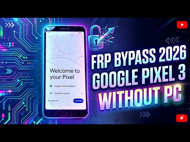 Google Pixel 3 FRP Bypass Without PC (2026) | Google Account Recovery Guide