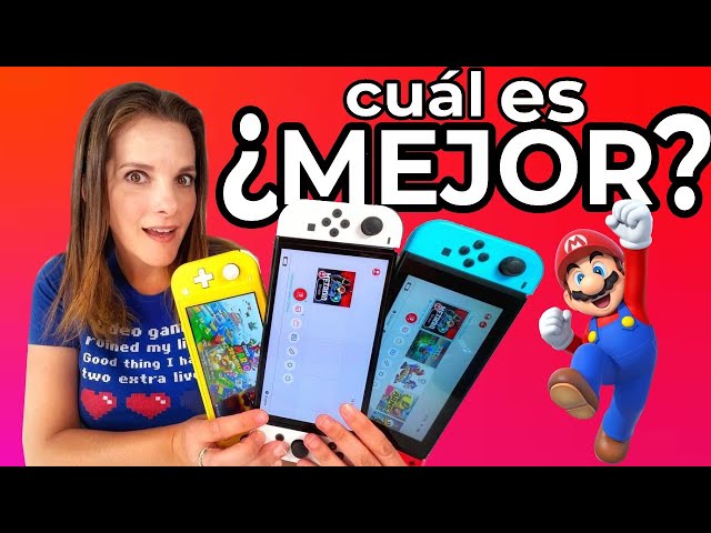 Nintendo SWITCH ¿Cuál COMPRAR? Switch OLED | Switch | Switch Lite -comparativa-