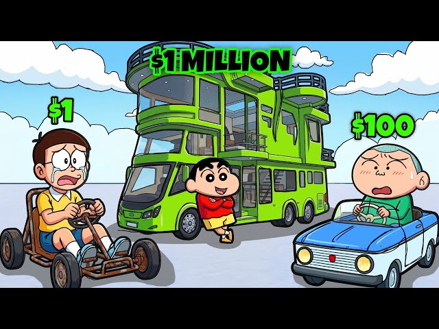 Shinchan Upgrading And Testing Most Expensive Car's 😱