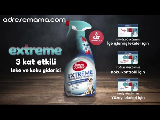 Simple Solution - Extreme Leke ve Koku Giderici 945ml