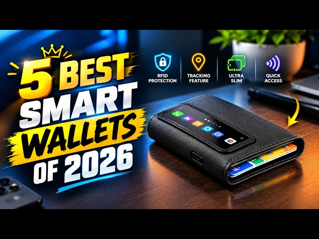 5 Best Smart Wallets for Men in 2026 — #1 Can Find Your Lost Wallet!