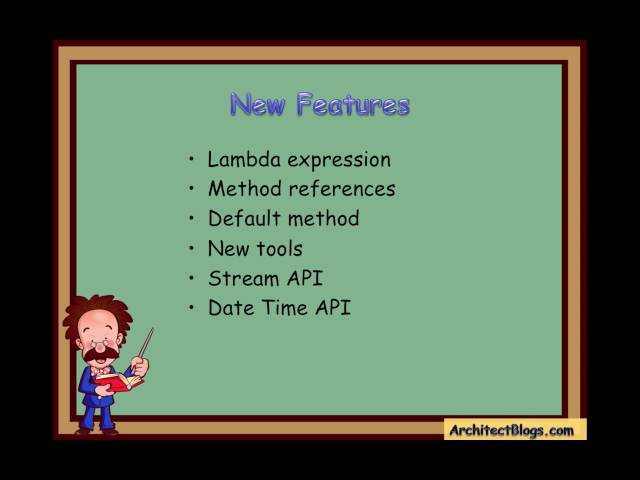 Java 8 New features