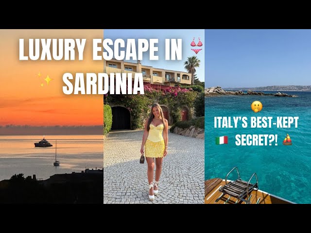 ¡VLOG DE VIAJE A PORTO CERVO, CERDEÑA! ¡LAS PLAYAS MÁS HERMOSAS DE EUROPA! PASEO EN BARCO Y MÁS ⛵...