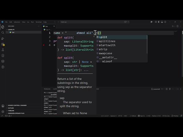Learn Python: String Methods #11