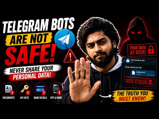 The Hidden Danger of Telegram Bots!