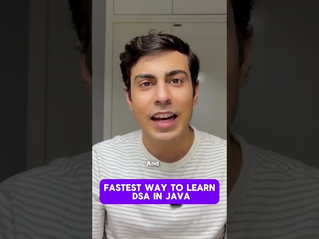 Fastest Way to Learn DSA in Java 🚀 | Complete Roadmap for Beginners