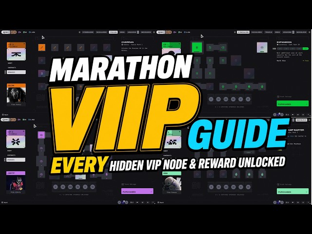 Marathon VIP Guide: Every Hidden VIP Node & Reward Unlocked