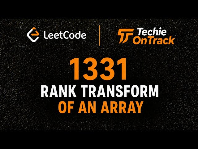 1331. Rank Transform of an Array | POTD 12 July 2026 | C++ | Leetcode