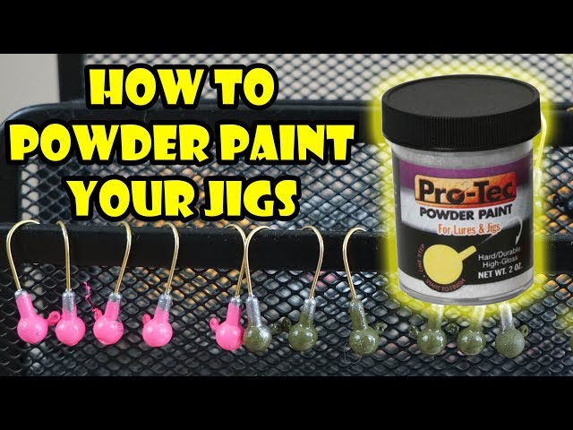 How to Powder Paint Jig Heads with Pro-Tec T-Day Ep. 1 (DIY At Home)