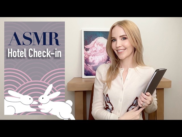 ASMR Hotel Check-in | Bunny Island
