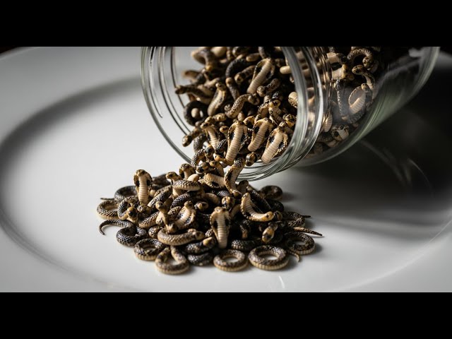 Deadly ASMR: Raining King Cobras, Black Mambas & Vipers 🐍