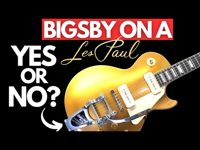 BIGSBY on a LES PAUL? Install and Demo