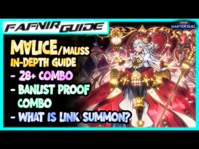 MALISS - Your In-Depth guide to Master Maliss ‼️ [Yu-Gi-Oh! Master Duel]