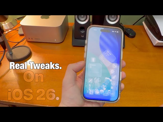 WOW! Get REAL Tweaks on iOS 26 WITHOUT a jailbreak! [Cyanide app overview] 